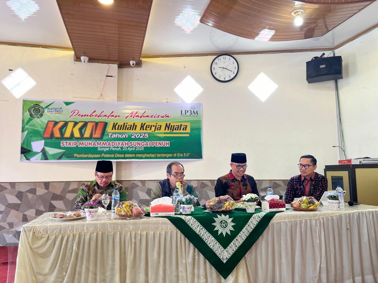 LP3M STKIP Muhammadiyah Sungai Penuh Gelar Pembekalan Mahasiswa Kukerta 2025 Bertema 