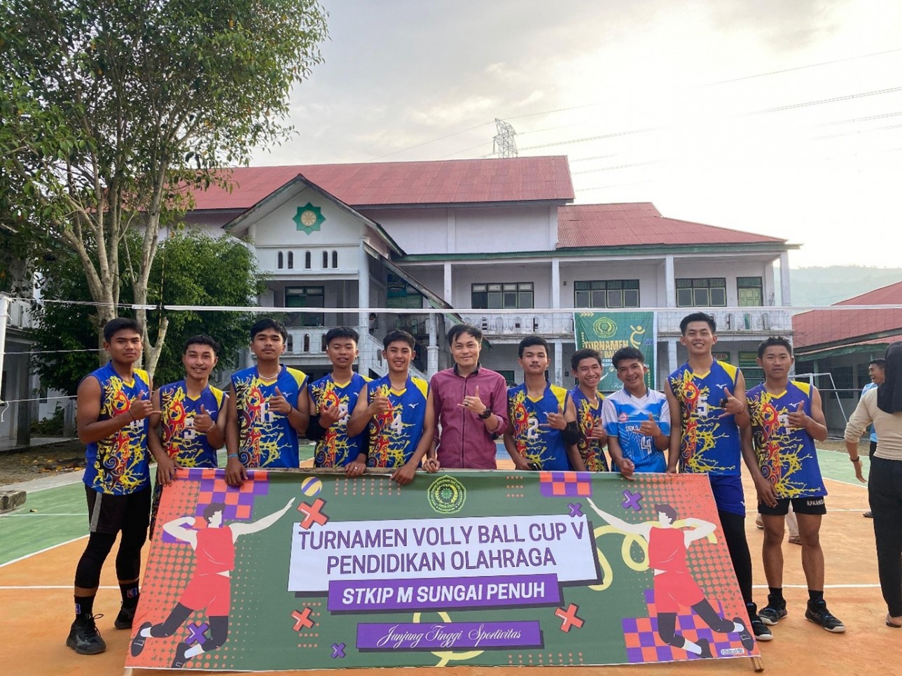 Berpartisipasi sebagai peserta dalam Turnamen Bola Voli STKIP Muhammadiyah Sungai Penuh Tahun 2025.