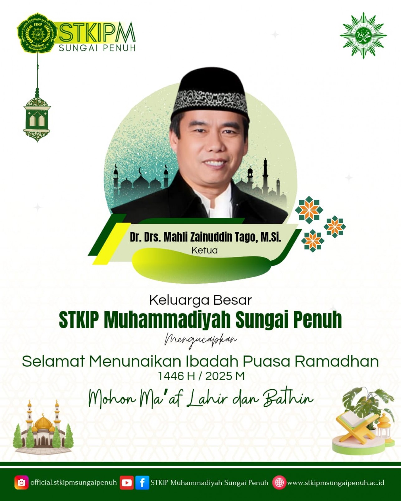 Selamat Menyambut Ramadhan 1446 H / 2025 M